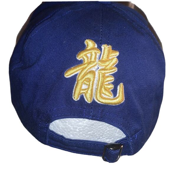 Victoria Cruises Blue Dragons Embroidered Baseball Hat Cap Adjustable Strap EUC - Picture 5 of 11